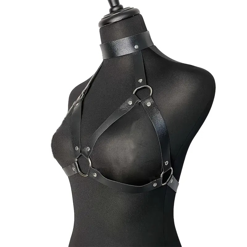 Love Market Ρυθμιζόμενο Harness Nena 2 Μαύρο Harnesses