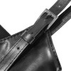 Love Market Ρυθμιζόμενος Κορσές Δερματίνης Μαύρος Harnesses