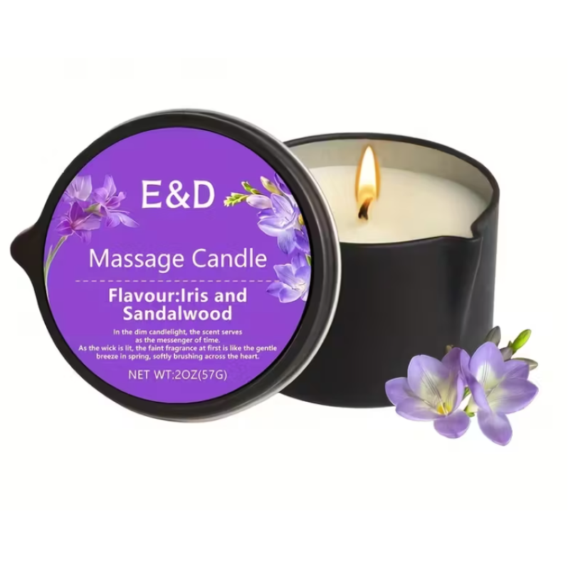 Massage Candle E&D Iris & Sandalwood