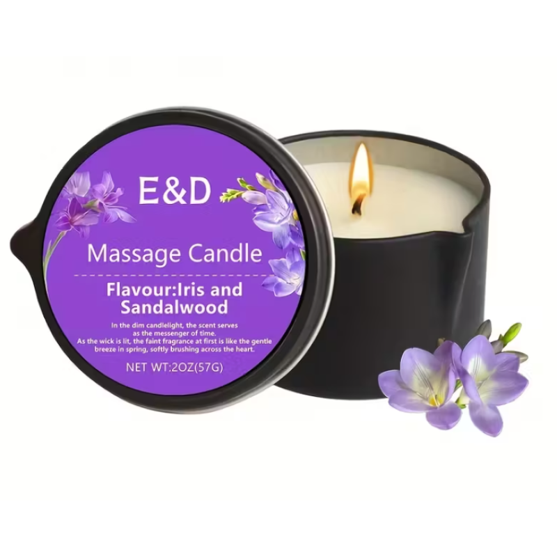 Massage Candle Evoduck Iris & Sandalwood