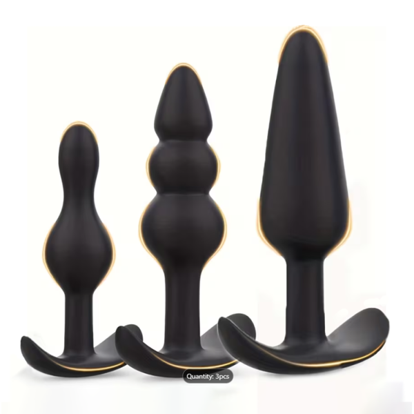 Butt Plug Set Love Market Kit Trainer Black