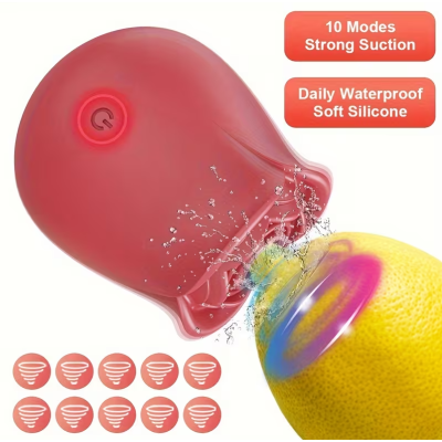 Clitoral Vibrator Love Market Rose Pink