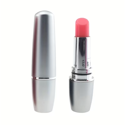 Mini Vibrator Love Market Lipstick Silver