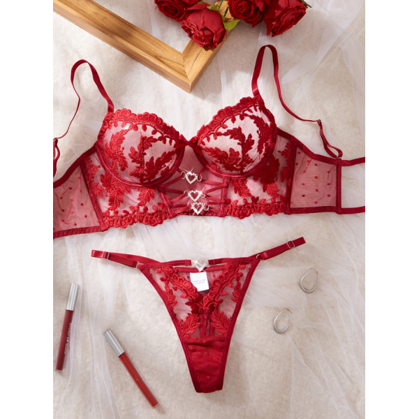 Lingerie Set Love Market Valentina Red