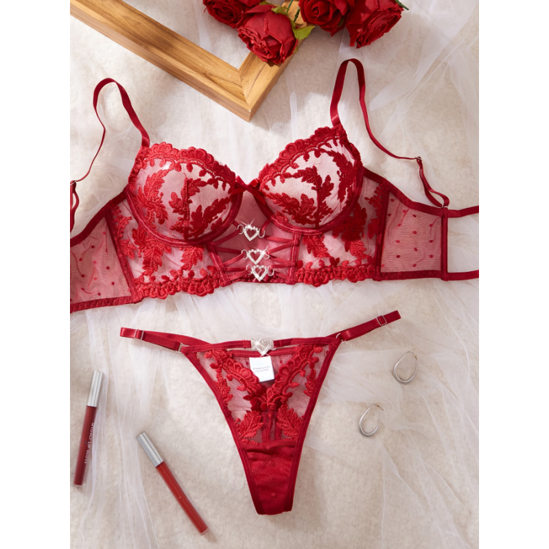 Lingerie Set Love Market Valentina Red