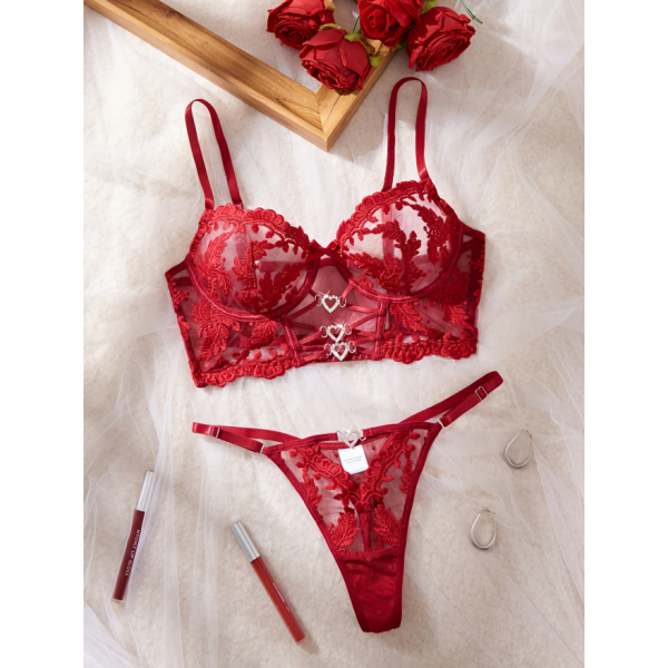 Lingerie Set Love Market Valentina Red