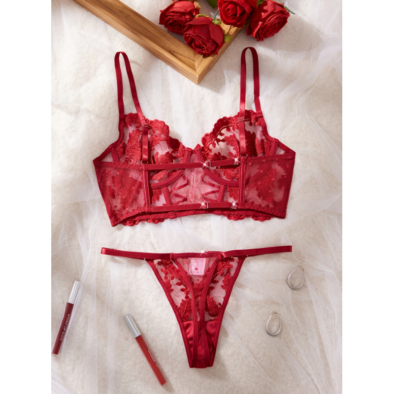 Lingerie Set Love Market Valentina Red