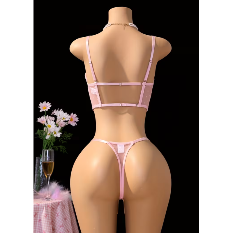 Lingerie Set Love Market Valentina Pink