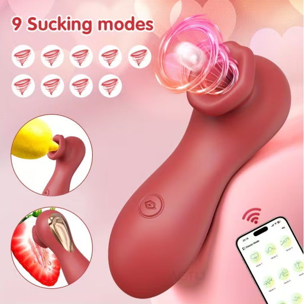 Κλειτοριδικός Δονητής Love Market Lipsy Κόκκινος