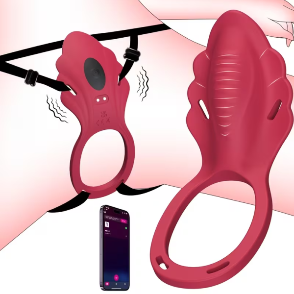 Δονητής Εσώρουχο Love Market Κόκκινος