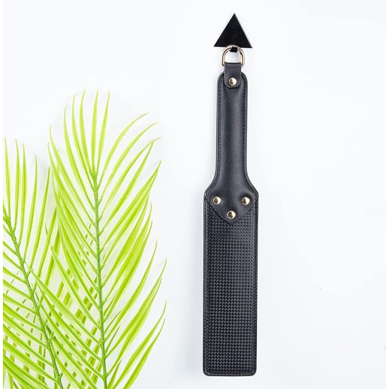 Paddle Δερματίνης Love Market Sting & Thud Μαύρο