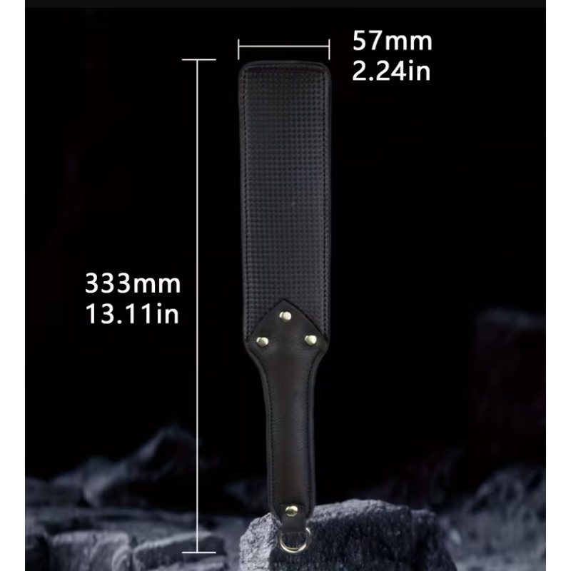 Paddle Δερματίνης Love Market Sting & Thud Μαύρο