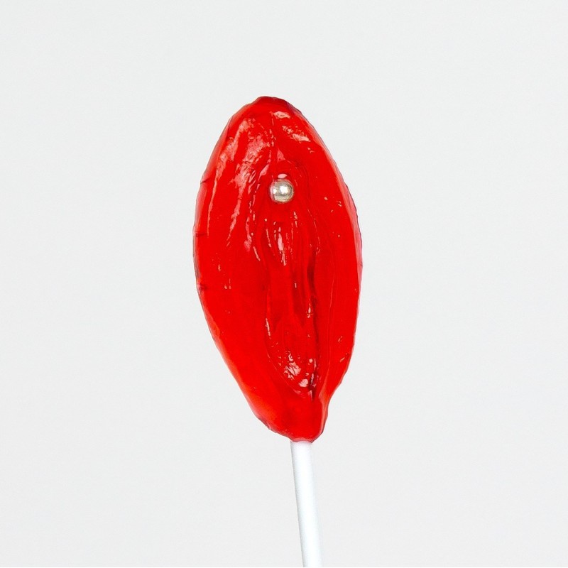 Strawberry Vulva Lollipop Secret Play Strawberry Vulva Lollipop Party Gags
