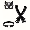 Love Market Σετ Catwoman 3τμχ Μαύρο Μάσκες ματιών