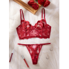 Love Market Lingerie Set Love Market Valentina Red Underwear Set