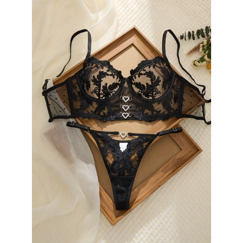 Σετ Εσωρούχων Love Market Valentina Μαύρο Love Market Σετ Εσωρούχων Love Market Valentina Μαύρο Σετ Εσωρούχων
