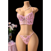 Love Market Lingerie Set Love Market Valentina Pink Underwear Set
