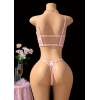 Love Market Lingerie Set Love Market Valentina Pink Underwear Set