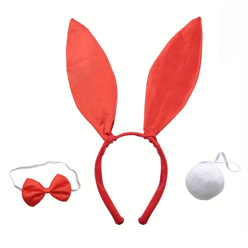 Love Market Playboy Bunny Set Red Cosplay