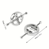 Love Market Nipple Clamps Love Market Diamond Silver Nipple Clamps