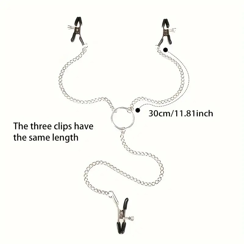 Love Market Nipple and Clit Clamps Love Market Silver Nipple Clamps