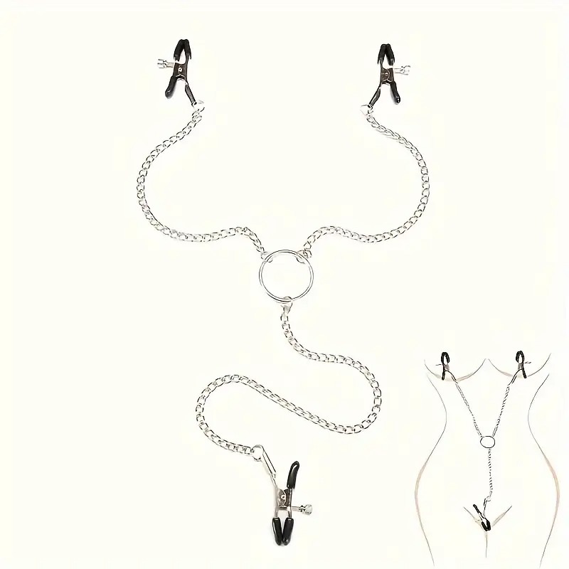 Love Market Nipple and Clit Clamps Love Market Silver Nipple Clamps
