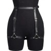 Love Market Ζαρτιέρα Harness Ρυθμιζόμενη Goth Μαύρη Harnesses