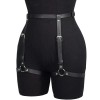 Love Market Ζαρτιέρα Harness Ρυθμιζόμενη Goth Μαύρη Harnesses