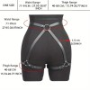 Love Market Ζαρτιέρα Harness Ρυθμιζόμενη Mia Μαύρη Harnesses