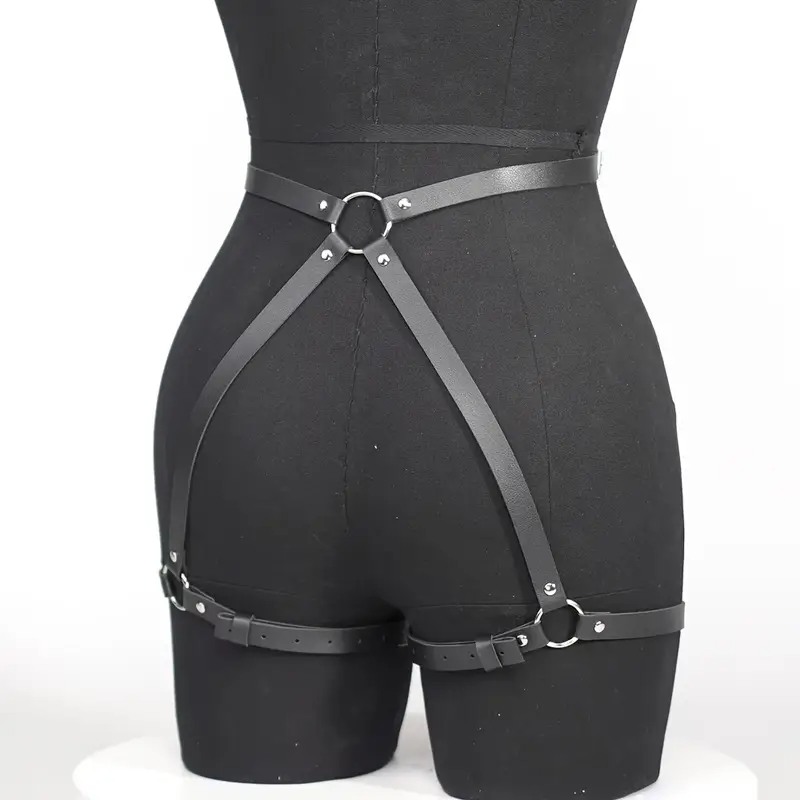 Love Market Ζαρτιέρα Harness Ρυθμιζόμενη Mia Μαύρη Harnesses