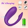 Vibrating Smart Egg With APP Control Purple