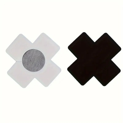 Nipple Stickers Love Market Cross Black Nipple Stickers Love Market Cross Black