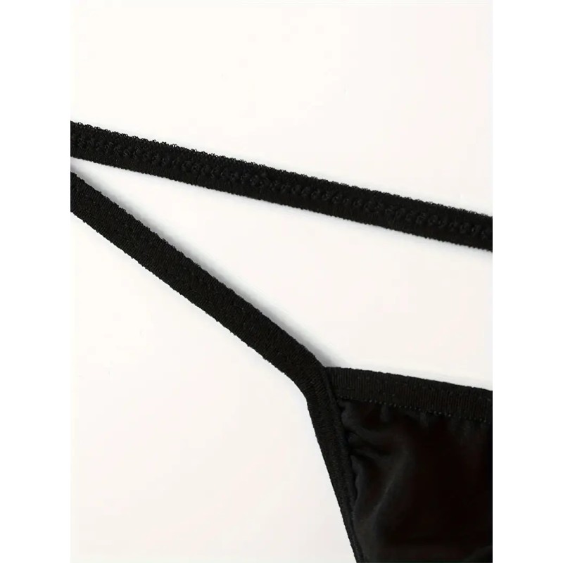 Mens String Exotic Man Black