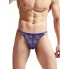 Mens String Floral Chic Lilac