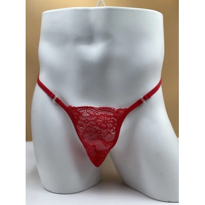 Mens Thong Lacy Dream Red Mens Thong Lacy Dream Red