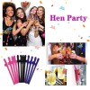 Bachelorette Party Penis Straws 12pcs Bachelorette Party Penis Straws 12pcs