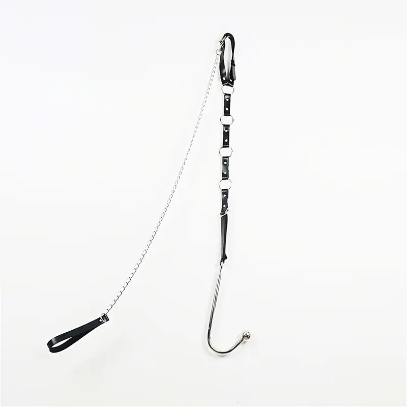  BDSM Set Collar with Anal Hook 