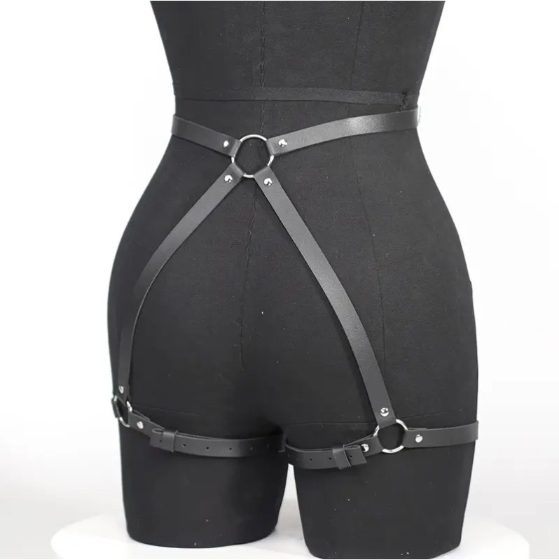 Harness Garter Belt Mia Black