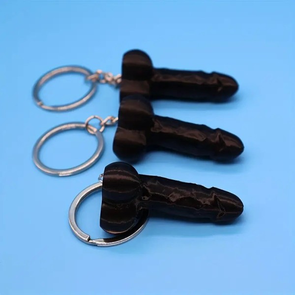 Funny Kechain Penis Black Funny Kechain Penis Black