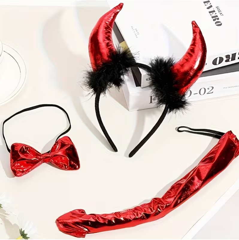 Sexy Red Devil Costume Set