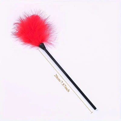 Feather Tickler Love Market Red Feather Tickler Love Market Red