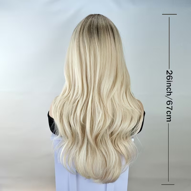 Long Wavy Wig Blonde Lara Love Market Long Wavy Wig Blonde Lara Wigs