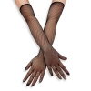 Fishnet Gloves Love Market Black