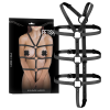 Leather Bondage Harness Fetish Submissive Black Leather Bondage Harness Fetish Submissive Black