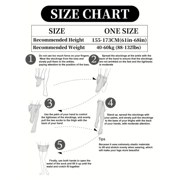 Stockings Love Market Sia Black