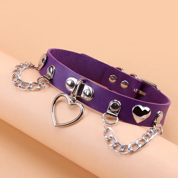 Collar Love Market Avant Garde Purple
