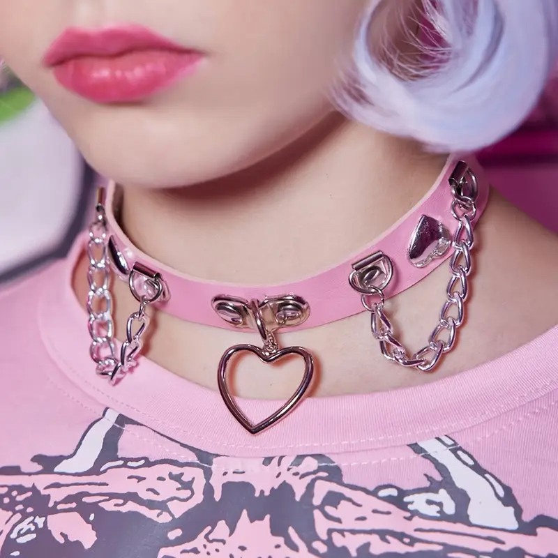 Collar Love Market Avant Garde Pink