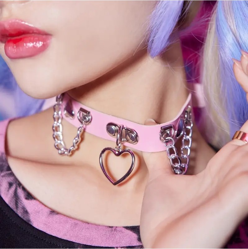 Collar Love Market Avant Garde Pink