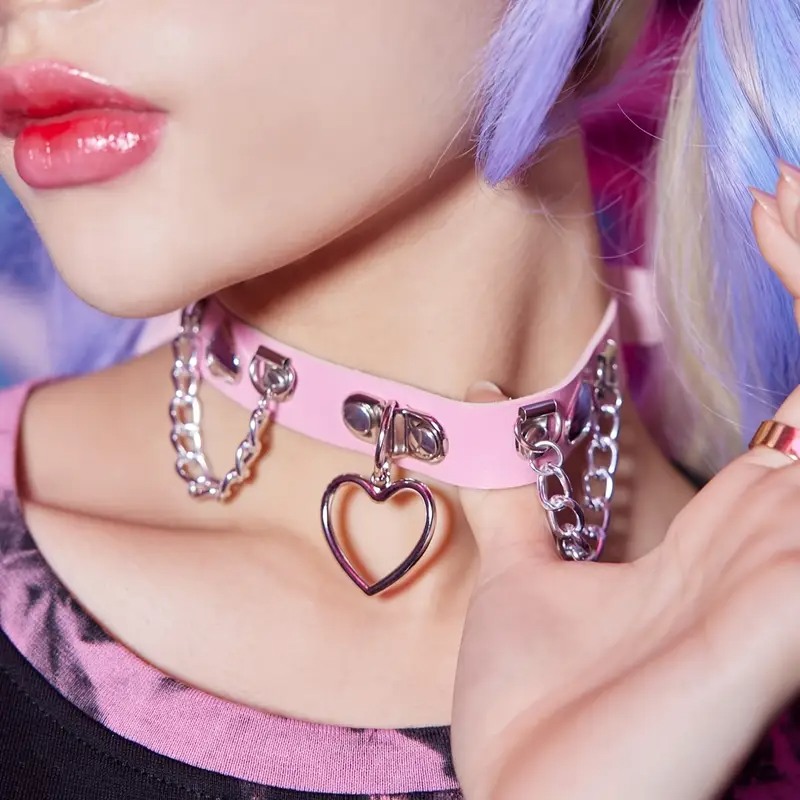Collar Love Market Avant Garde Pink