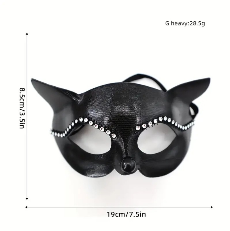 Mask Cat Mystery Black